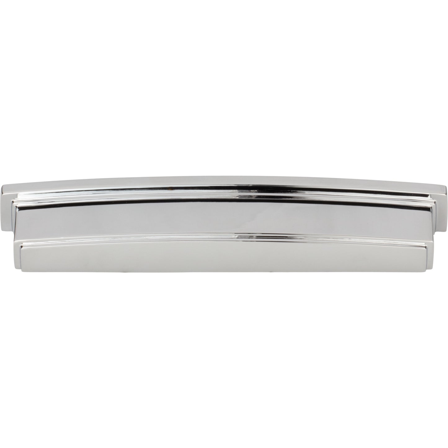 JEFFREY ALEXANDER 141-160PC Renzo 160 mm Center-to-Center Cup/Bin Pull - Polished Chrome