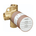 HANSGROHE 15984181  Rough, Trio 2-Way Diverter without Shut-Off, ¾"