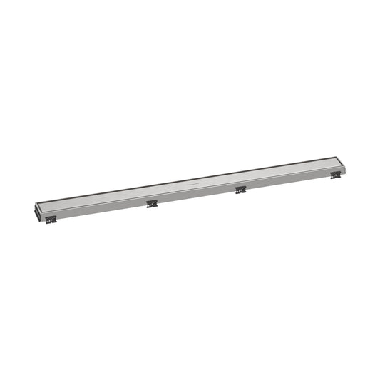 HANSGROHE 56040801 RainDrain Match Trim for 35 1/4" Rough with Height Adjustable Frame in Brushed Stainless Steel