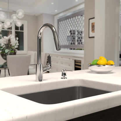 HANSGROHE 04505000 Focus HighArc Kitchen Faucet, 2-Spray Pull-Down, 1.75 GPM - Chrome