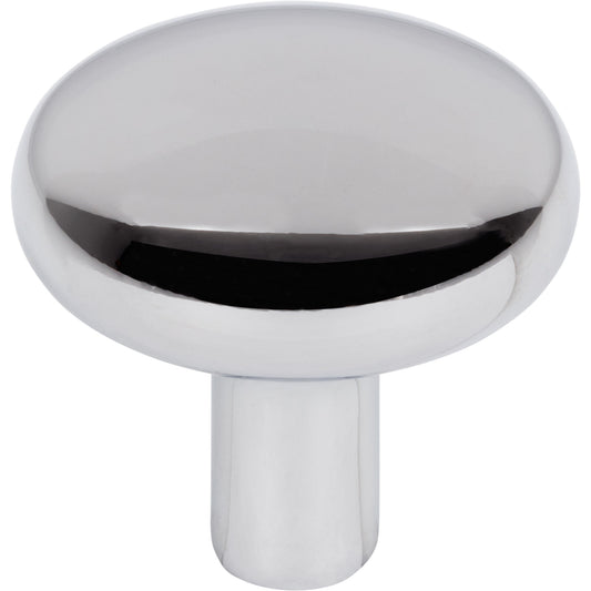 JEFFREY ALEXANDER 329PC Loxley 1-1/4" Diameter Mushroom Knob - Polished Chrome