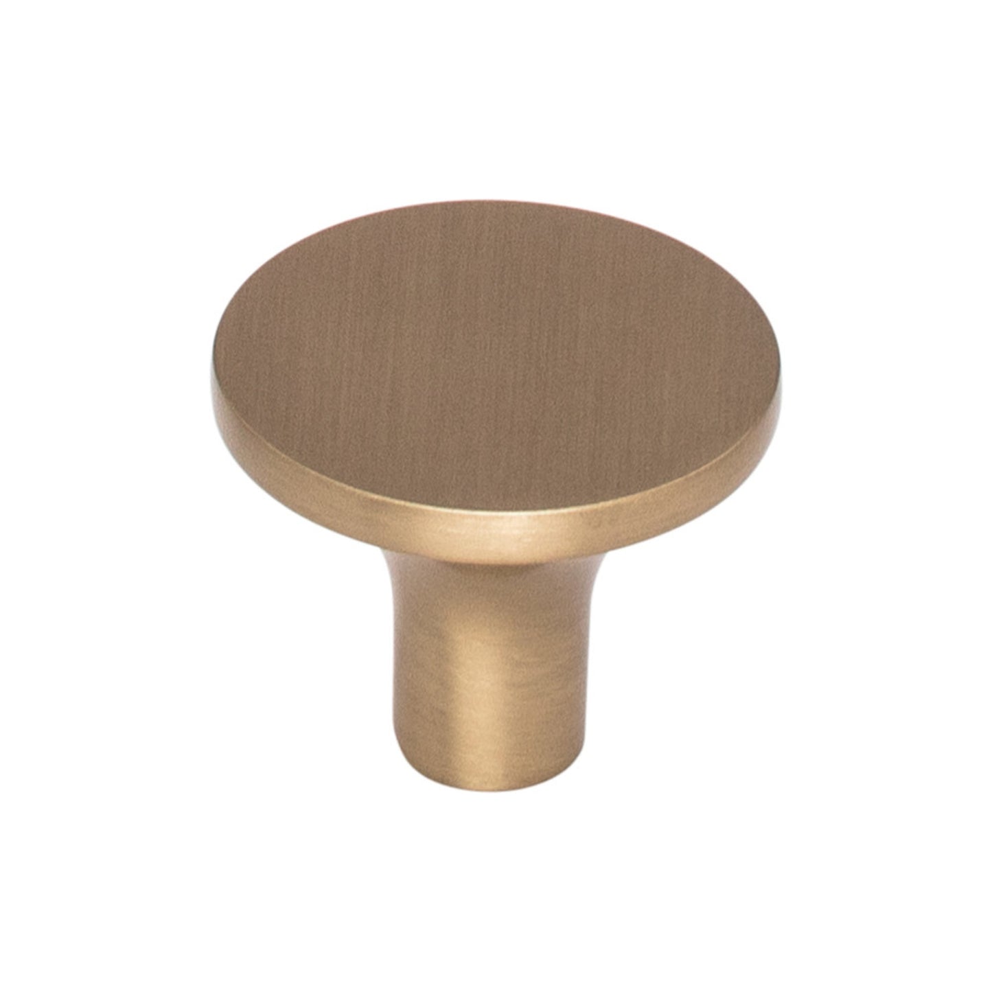 TOP KNOBS TK912HB Marion 1 1/8" Diameter Round Knob - Honey Bronze