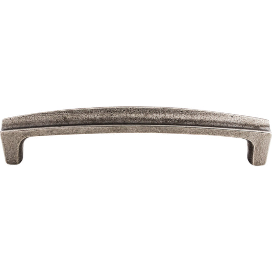 TOP KNOBS M1813 Channel 6 5/16" Center to Center Bar Pull - Cast Iron