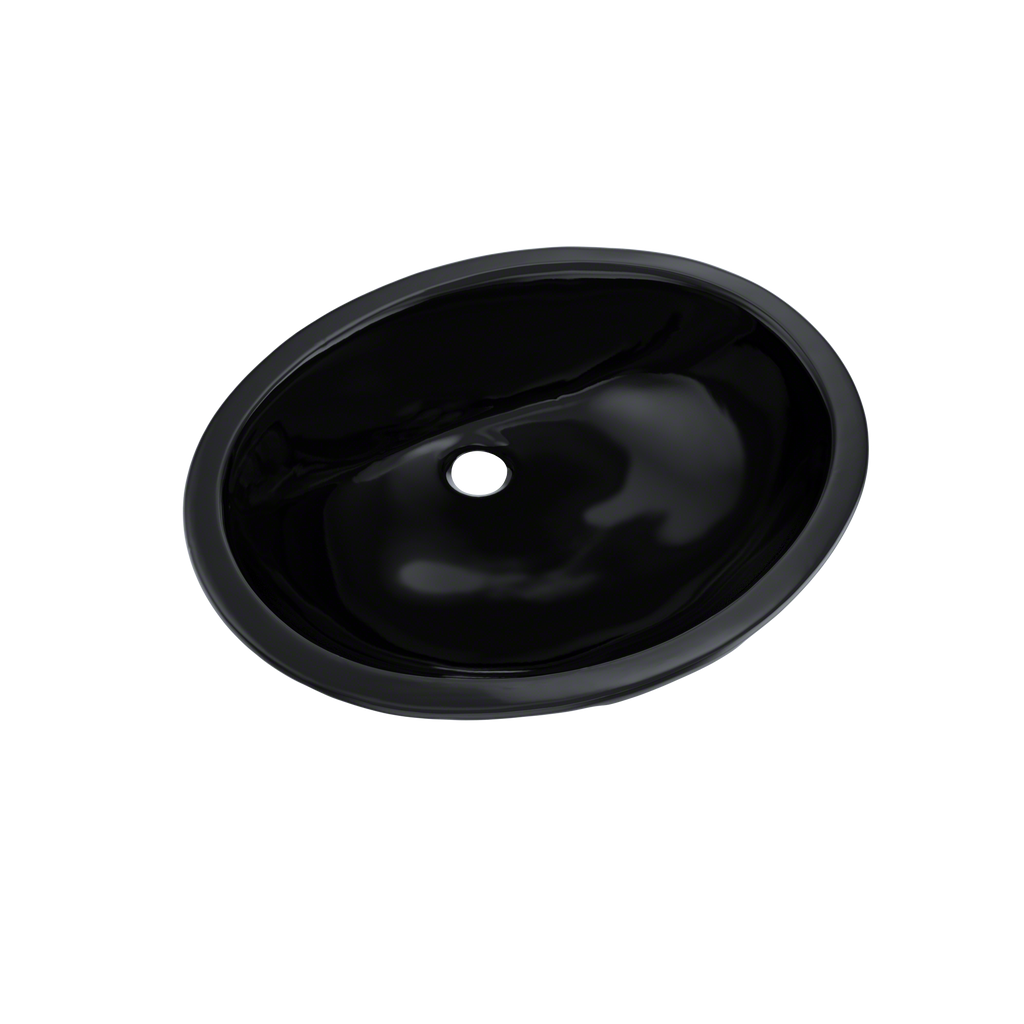 TOTO LT579#51 Rendezvous Oval Undermount Bathroom Sink - Ebony