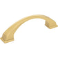 JEFFREY ALEXANDER 944-96BG Roman 96 mm Center-to-Center Arch Pull - Brushed Gold