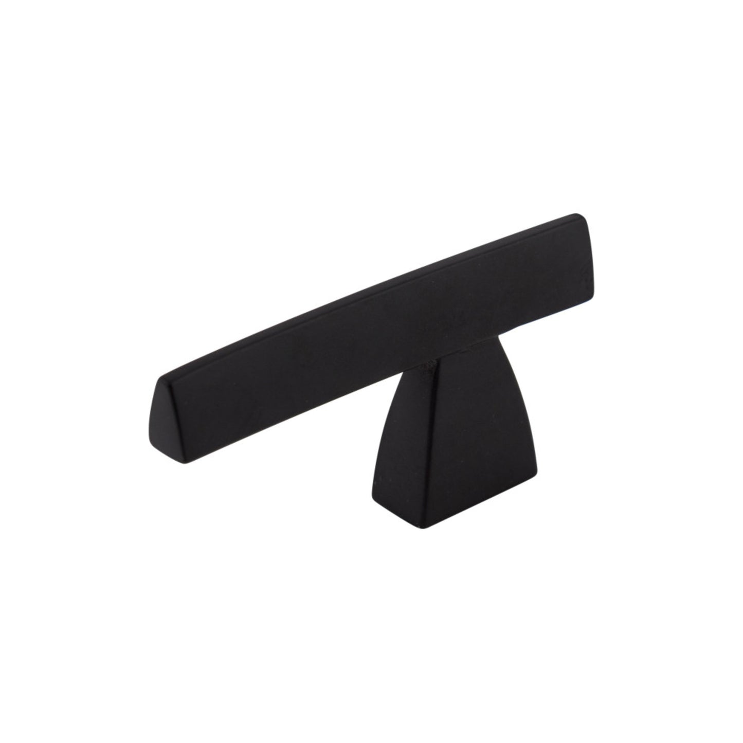 TOP KNOBS TK2BLK Arched 2 1/2" Length Novelty Knob - Flat Black