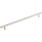 TOP KNOBS SS7 Solid Bar 11 11/32" Center to Center Bar Pull - Stainless Steel