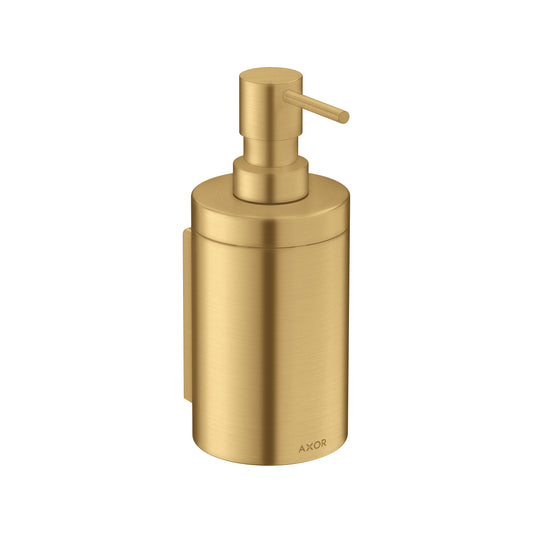 AXOR Universal Circular Soap dispenser  in Brushed Gold Optic