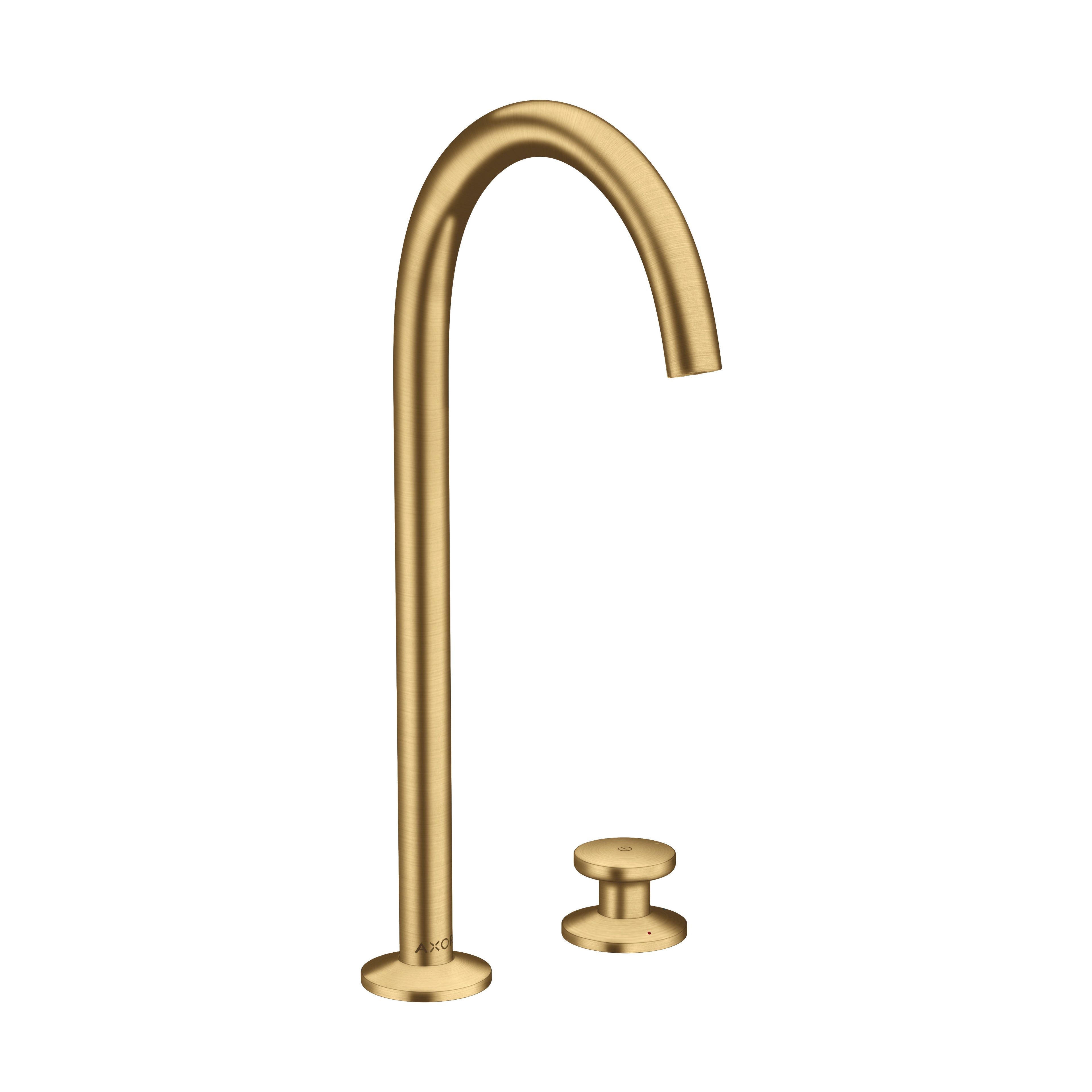 AXOR 48060251 ONE 2-Hole Single-Handle Faucet 260, 1.2 GPM - Brushed Gold Optic