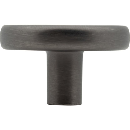 ELEMENTS 105L-BNBDL Gibson 1-5/8" Diameter Mushroom Knob - Brushed Pewter