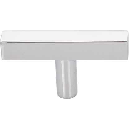 JEFFREY ALEXANDER 845TL-PC Dominique 2-1/4" Length Bar Knob - Polished Chrome