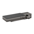 AXOR 46240331 Edge Thermostatic Trim for Exposed Installation for 2 Functions - Polished Black Chrome