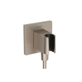 HANSGROHE 26889821 FixFit E Wall Outlet with Handshower Holder - Brushed Nickel