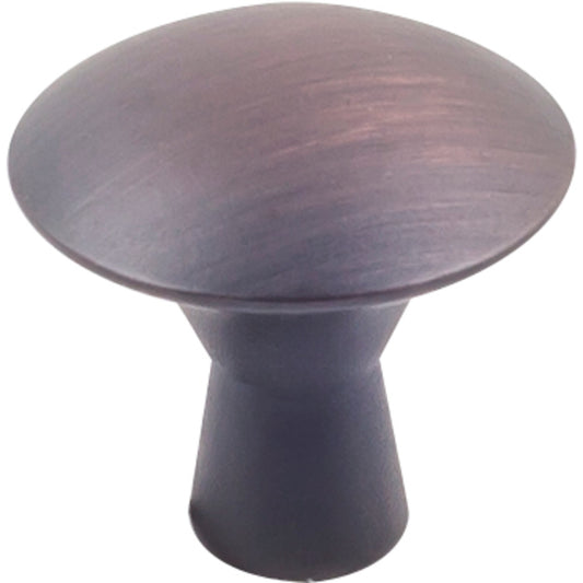 KASAWARE K755BORB-4 1-1/16" Diameter Mushroom Knob - Brushed Oil Rubbed Bronze