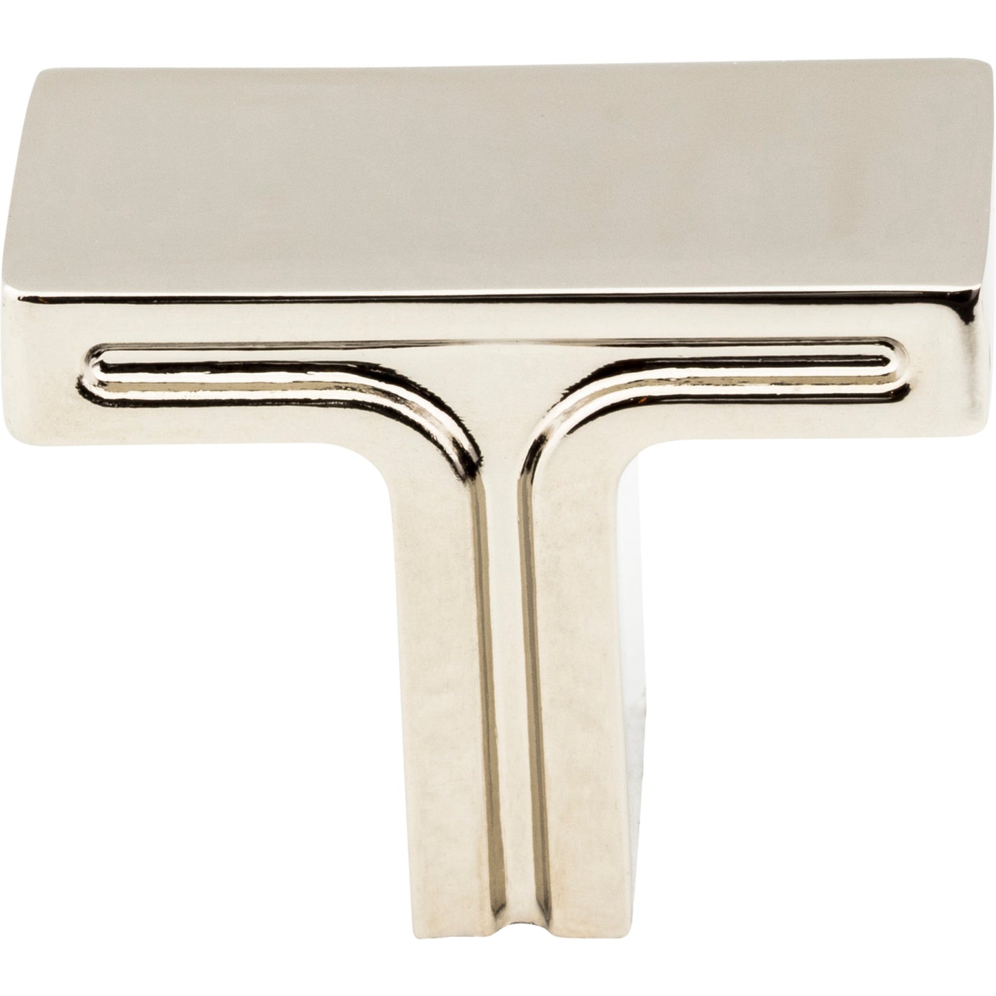 JEFFREY ALEXANDER 867NI Anwick 1-3/8" Length Bar Knob - Polished Nickel