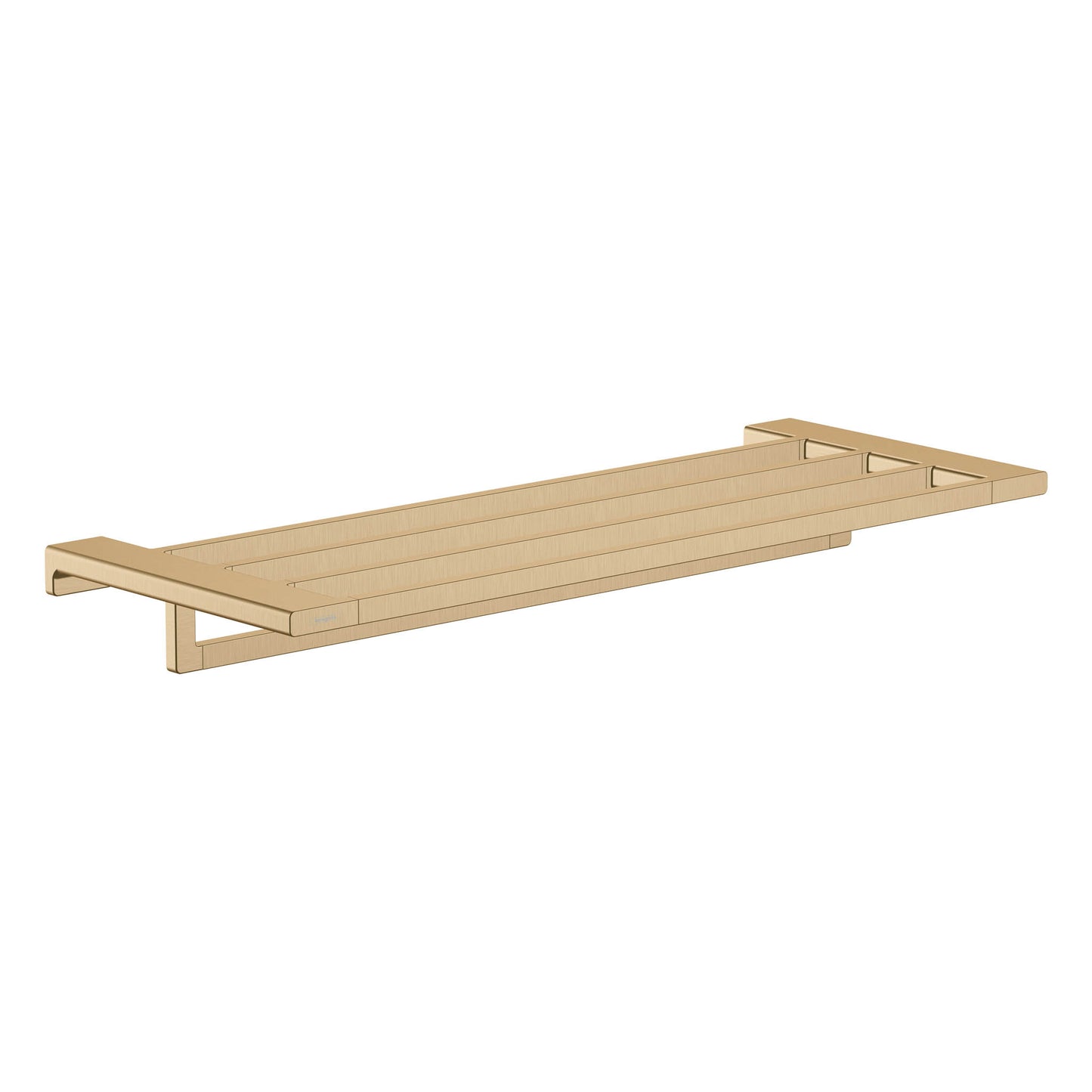 HANSGROHE 41751140 AddStoris Towel Rack with Towel Bar - Brushed Bronze