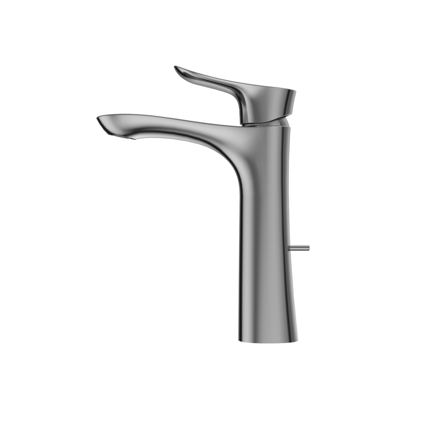 TOTO TLG01304U#CP GO 1.2 GPM Single Handle Semi-Vessel Bathroom Sink Faucet with COMFORT GLIDE Technology , Polished Chrome