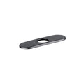 HANSGROHE 06490340 E&S Accessories Base Plate for Contemporary Single-Hole Faucets, 6" - Brushed Black Chrome