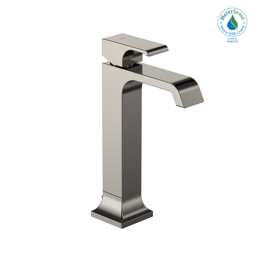 TOTO TLG08305U#PN Gc 1.2 Gpm Single Handle Vessel Bathroom Sink Faucet With Comfort Glide Technology - Polished Nickel