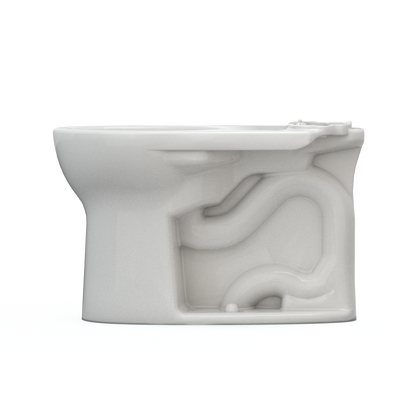 TOTO C775CEFG#11 Drake Round Tornado Flush Toilet Bowl With Cefiontect - Colonial White