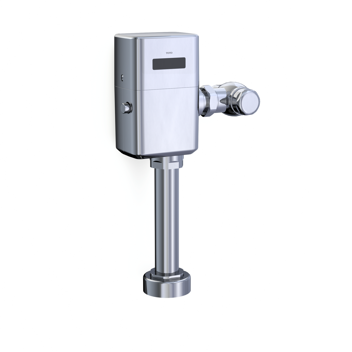 TOTO TET1GB32#CP Ecopower Touchless 1.6 Gpf Toilet Flush Valve For Top Spud With 24 Inch Vacuum Breaker Set - Polished Chrome