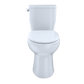 TOTO CST244EF#12 Entrada Two-Piece Elongated 1.28 GPF Universal Height Toilet , Sedona Beige