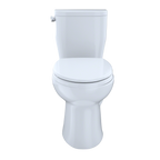 TOTO CST244EF#01 Entrada Two-Piece Elongated 1.28 Gpf Universal Height Toilet - Cotton White