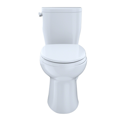 TOTO CST244EF#01 Entrada Two-Piece Elongated 1.28 Gpf Universal Height Toilet - Cotton White