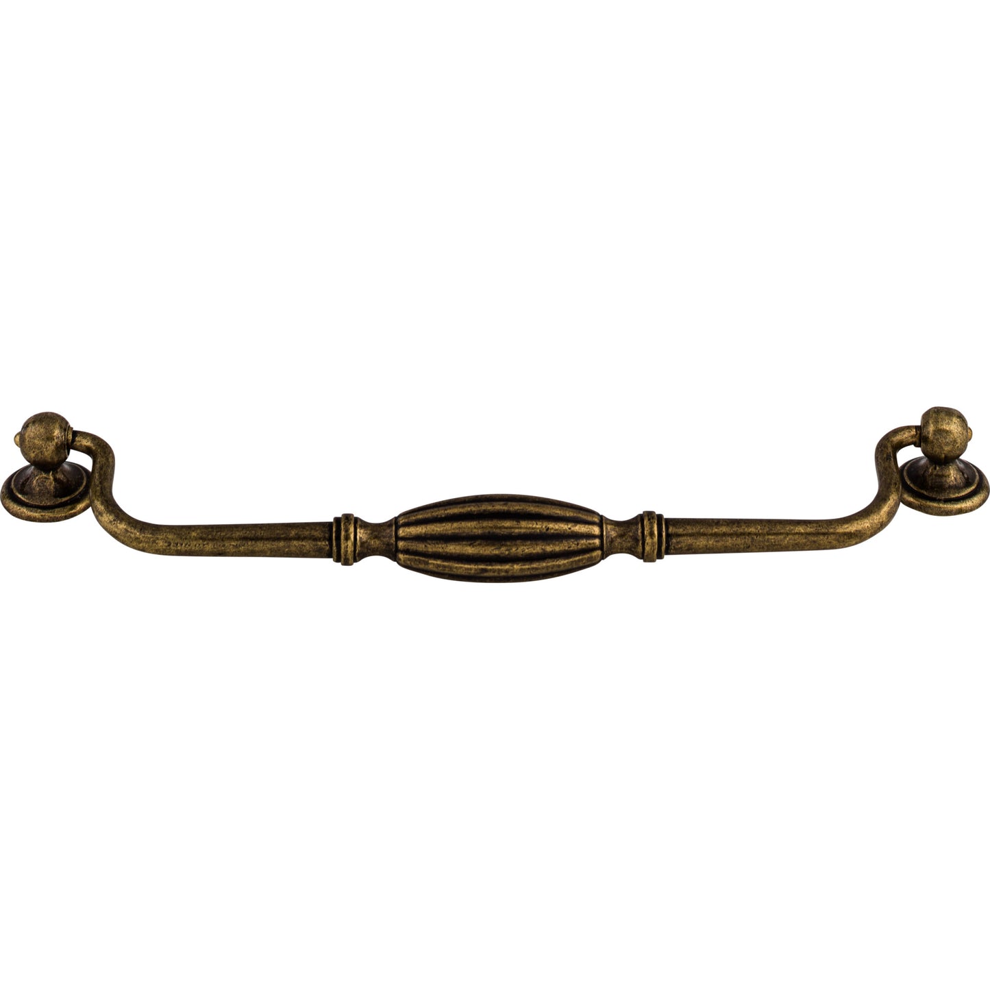 TOP KNOBS M140 Tuscany 8 13/16" Center to Center Drop Handle - German Bronze