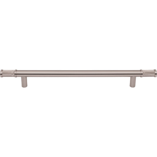 TOP KNOBS TK3238BSN Burnham 12" Center to Center Bar Pull - Brushed Satin Nickel