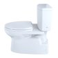 TOTO CST474CUFG#01 Vespin II 1G Two-Piece Elongated 1.0 GPF Universal Height Skirted Design Toilet with CEFIONTECT , Cotton White