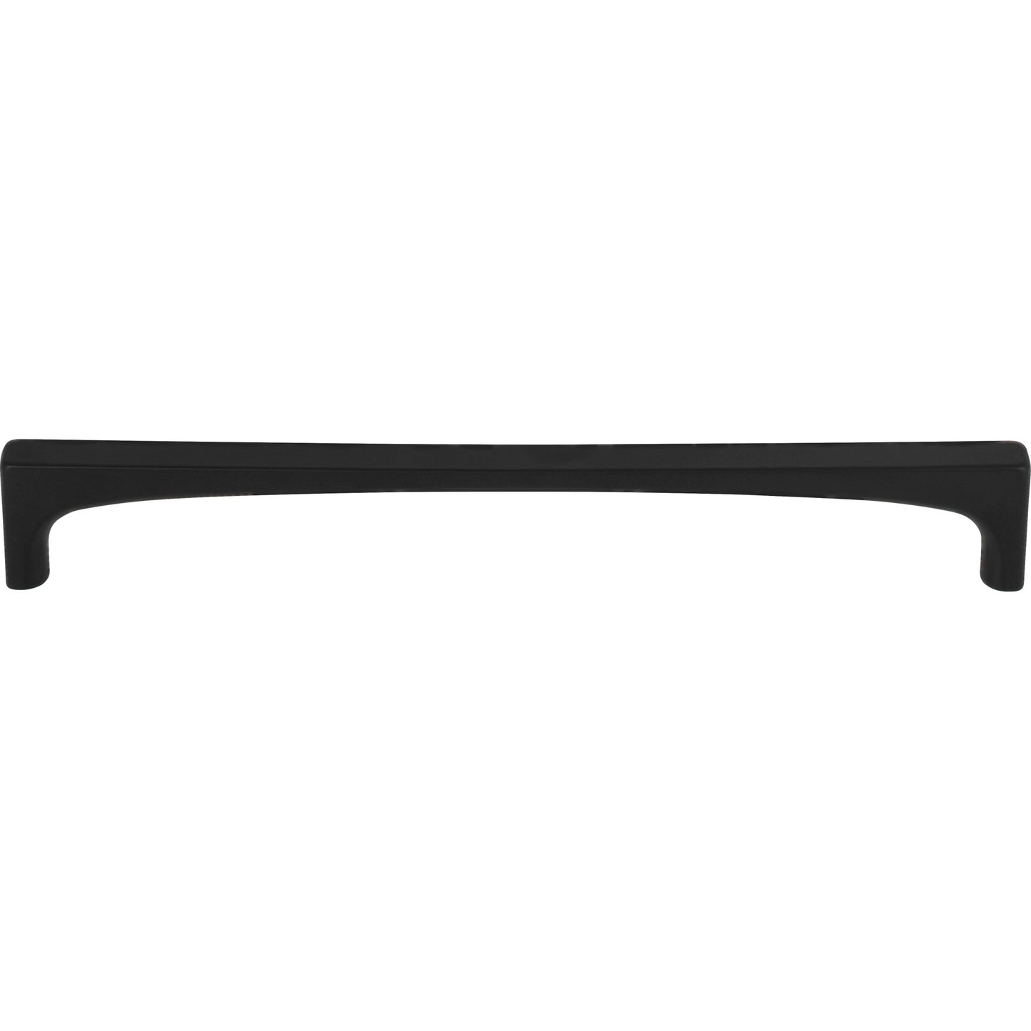 TOP KNOBS TK1015BLK Riverside 7 9/16" Center to Center Bar Pull - Flat Black