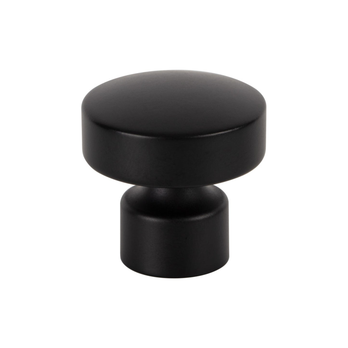 ATLAS A680-BL Lennox 1 1/4" Length Mushroom Knob - Matte Black