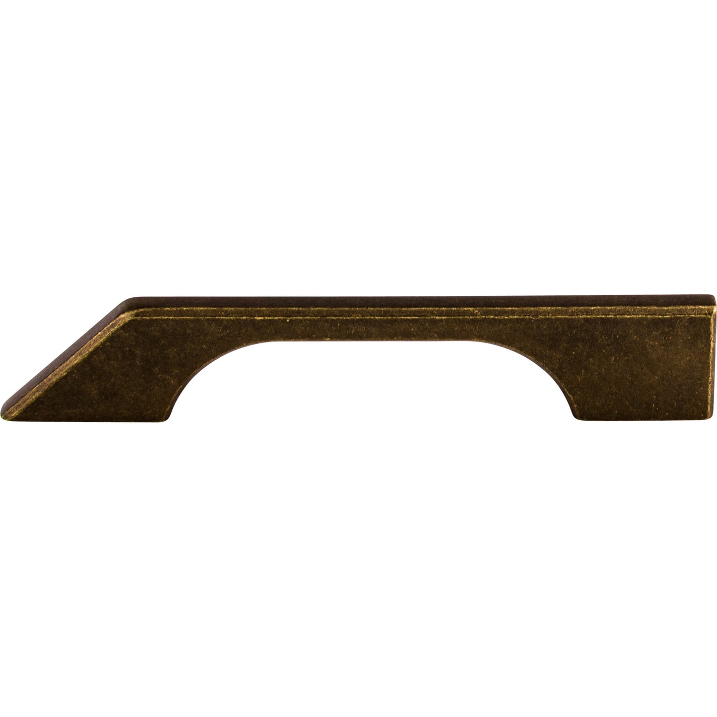 TOP KNOBS TK14GBZ Tapered 5" Center to Center Bar Pull - German Bronze