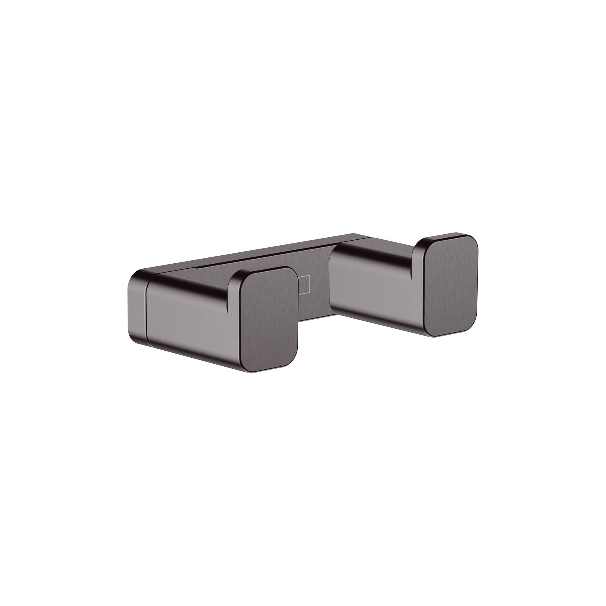 HANSGROHE 41755340 AddStoris Double Hook - Brushed Black Chrome