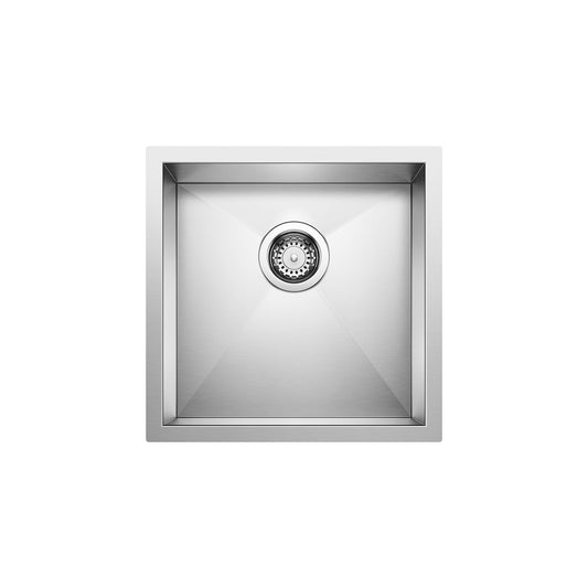 BLANCO 515637 Precision Precision R0 17" Undermount Stainless Steel Bar Sink in Satin Polish