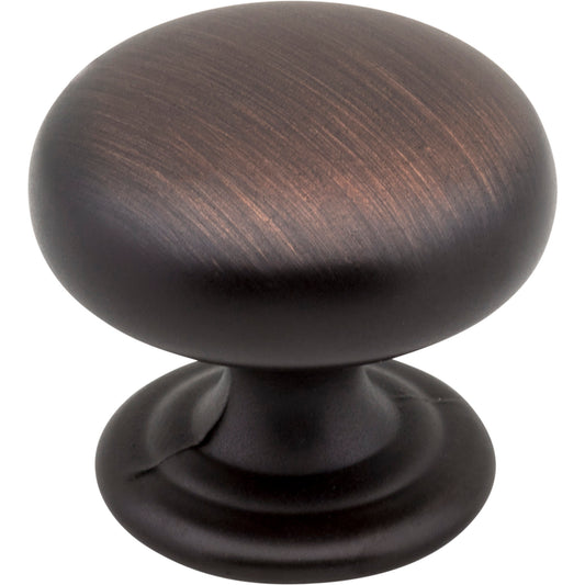 ELEMENTS 2980DBAC Florence 1-1/4" Diameter Mushroom Knob - Brushed Oil Rubbed Bronze