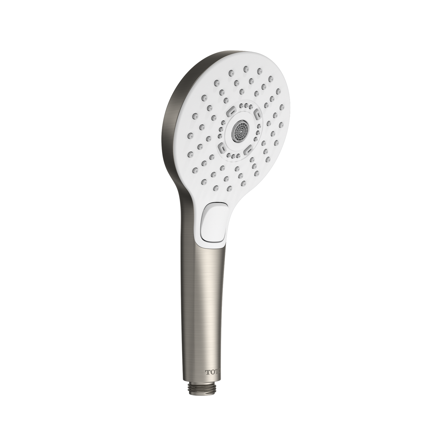 TOTO TBW01011U4#BN G Series 1.75 GPM Multifunction 4 inch Round Handshower with ACTIVE WAVE , Brushed Nickel