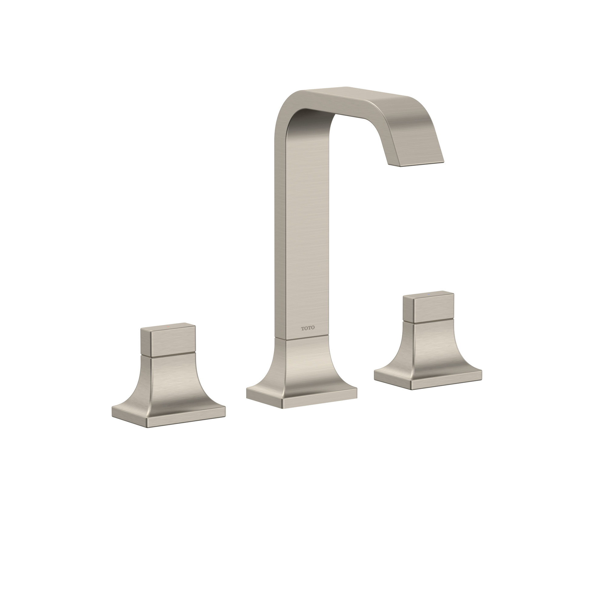 TOTO TLG08201U#BN Gc 1.2 Gpm Two Handle Widespread Bathroom Sink Faucet - Brushed Nickel