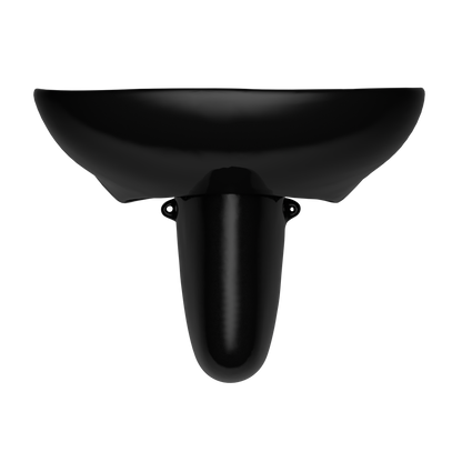 TOTO LHT242.8#51 Prominence Oval Wall-Mount Bathroom Sink And Shroud For 8 Inch Center Faucets - Ebony