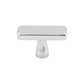 TOP KNOBS TK851PC Kingsbridge 1 7/8" Length Rectangle Knob - Polished Chrome