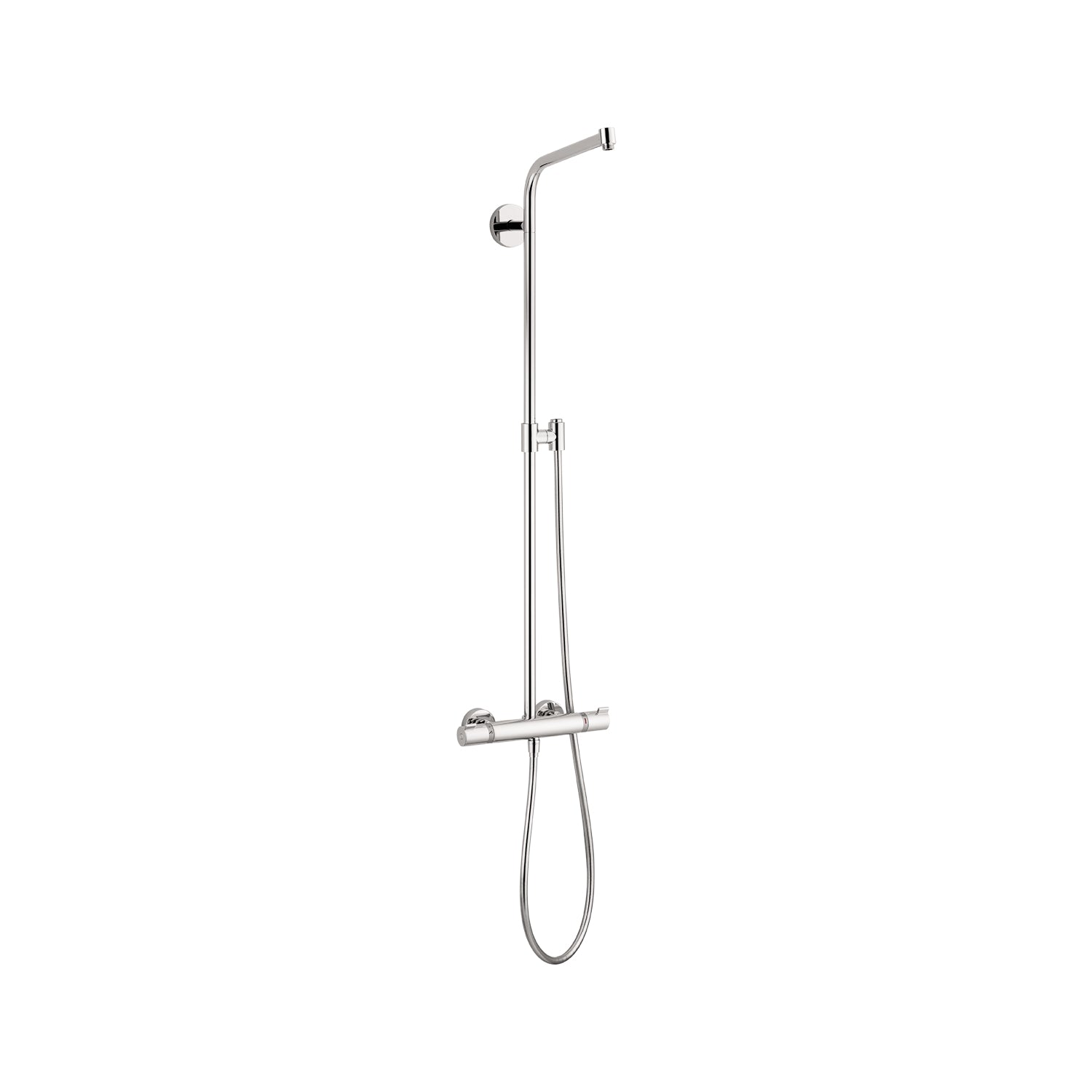 HANSGROHE 04868000 Crometta Showerpipe without Shower Components - Chrome
