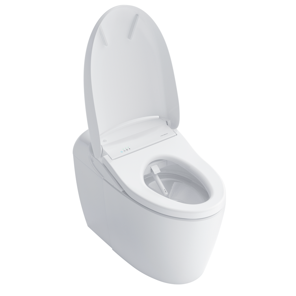 TOTO MS8341CUMFG#01 Neorest Rs Dual Flush 1.0 Or 0.8 Gpf Toilet With Integrated Bidet Seat And Ewater+ - Cotton White