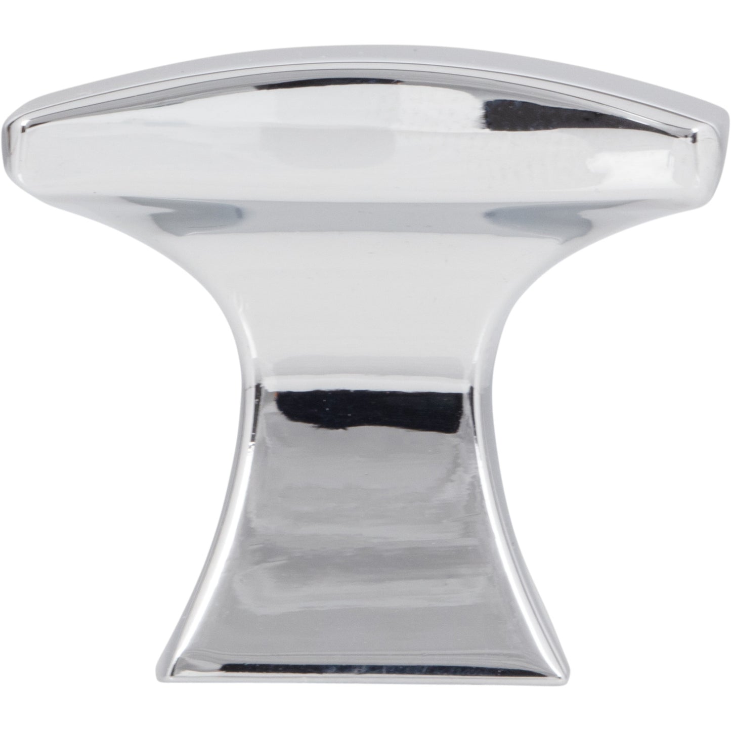 JEFFREY ALEXANDER 767PC Philip 1-1/4" Length Rectangle Knob - Polished Chrome