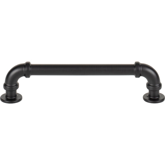 ATLAS 368-BL Steam Punk 5 1/16" Center to Center Bar Pull , Matte Black