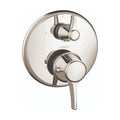 HANSGROHE 15752831 Ecostat Classic Thermostatic Trim with Volume Control, Round - Polished Nickel