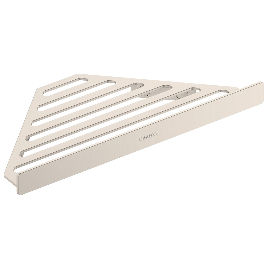 HANSGROHE 41741820 AddStoris Corner Basket - Brushed Nickel