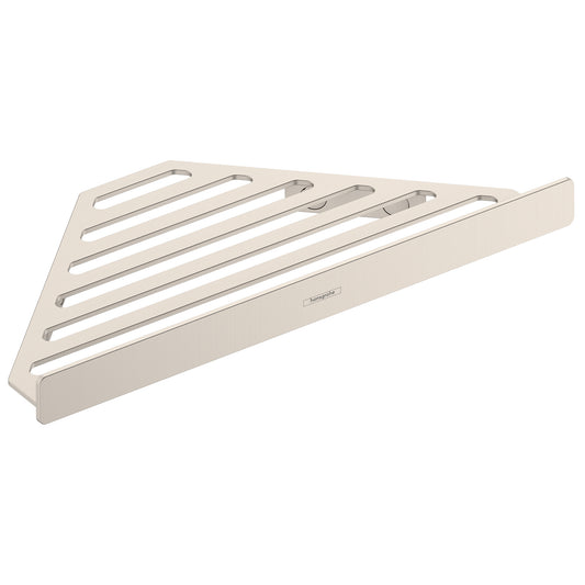 HANSGROHE 41741820 AddStoris Corner Basket - Brushed Nickel
