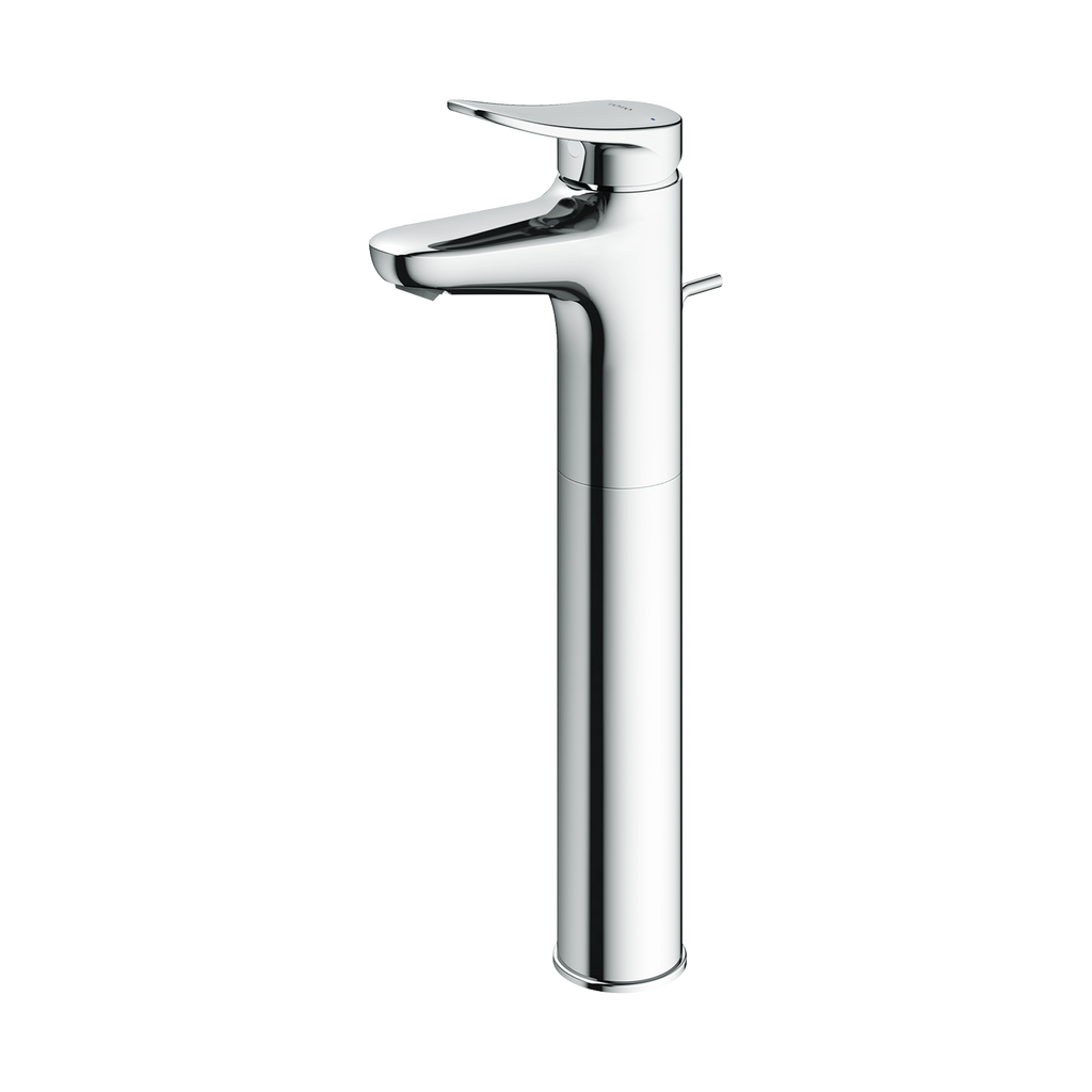 TOTO TLS04306U#CP Lf Series 1.2 Gpm Single Handle Bathroom Faucet For Vessel Sink With Drain Assembly - Polished Chrome