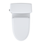 TOTO MW4944734CEMFG#01 WASHLET+ Connelly Two-Piece Elongated Dual Flush 1.28 and 0.9 GPF Toilet and Classic WASHLET S7A Classic Bidet Seat , Cotton White